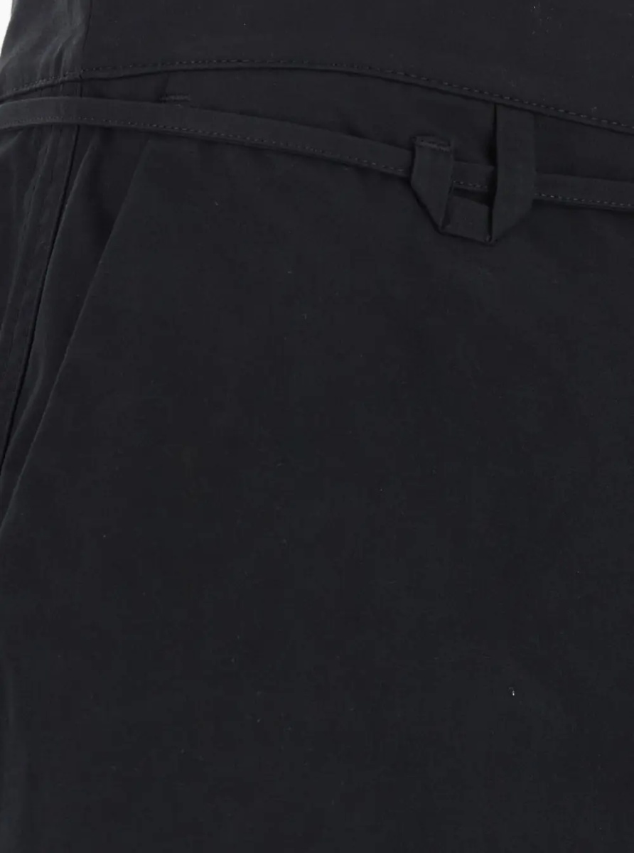 Pantaloni 'Le Pantalon Marin' Black Pants with Removable Belt and Wide Leg in Cotton for Men - Img 3