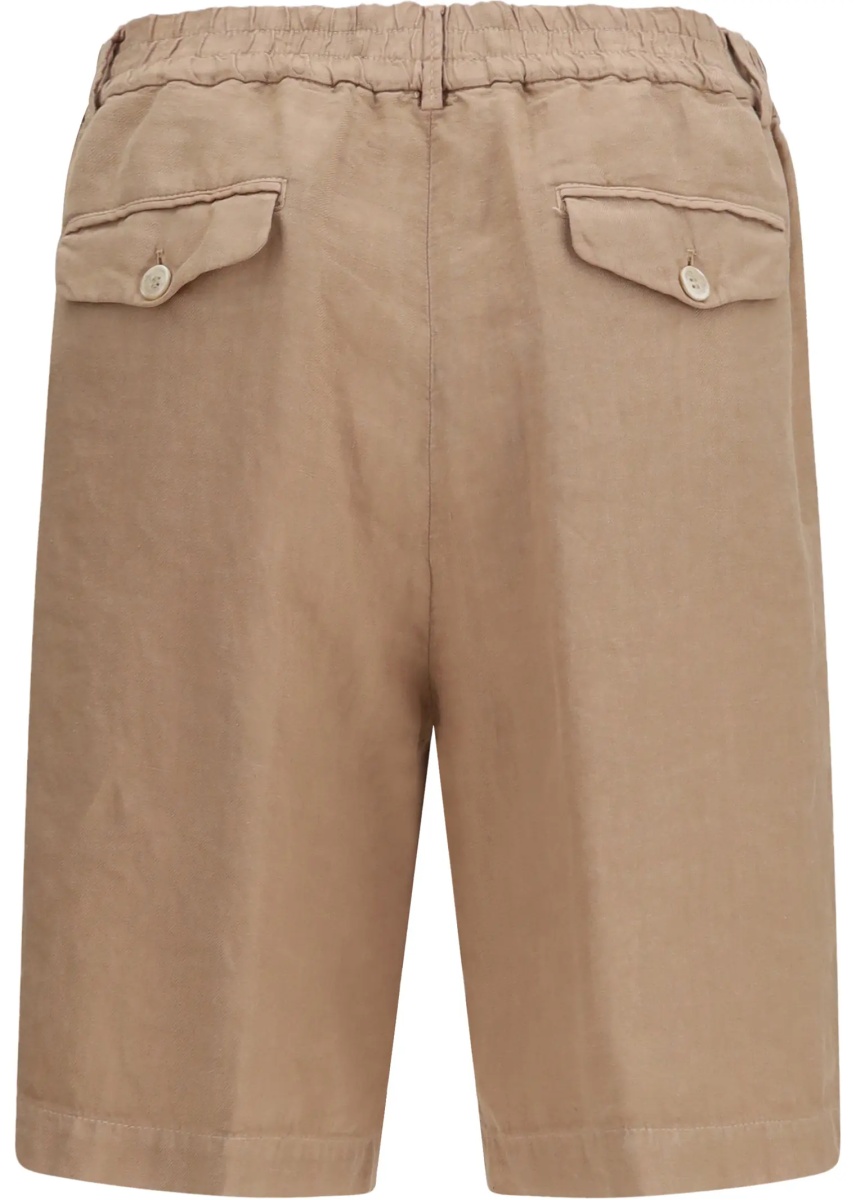 Pantaloni Lightweight délavé linen Shorts - Img 2