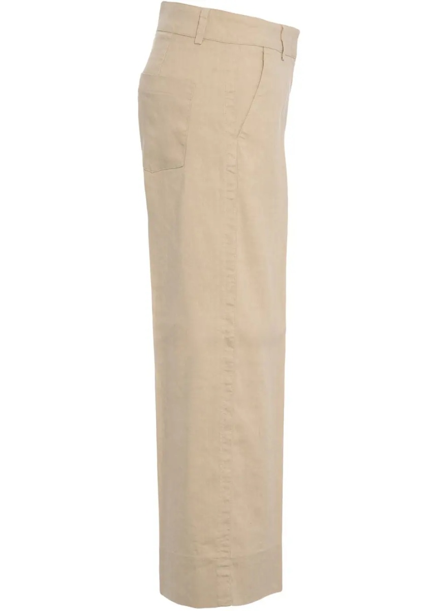 Pantaloni Linen blend pants 'Cara' - Img 3