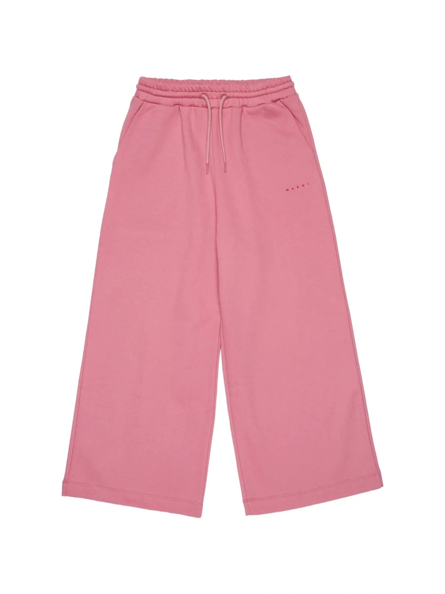 Pantaloni Marni roz din bumbac - Img 7