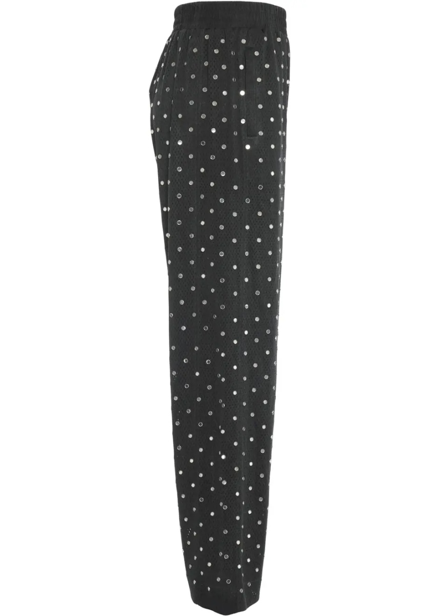 Pantaloni Mesh pants with appliqués 'Bastelli' - Img 3