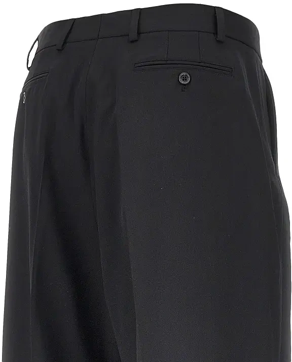 Pantaloni 'Midas' wool twill pants - Img 4