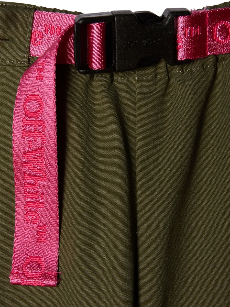 Pantaloni Off-White verzi - Img 3