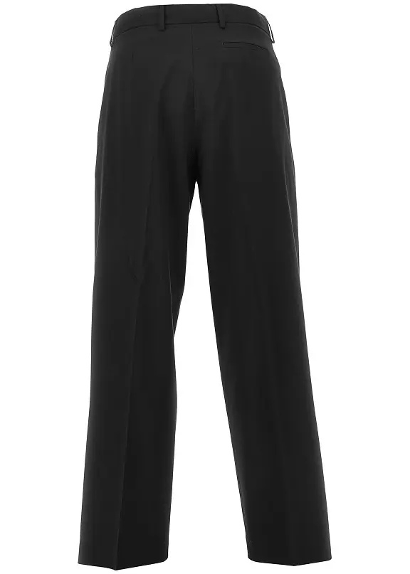 Pantaloni 'Orazio' wool pants with dart - Img 3