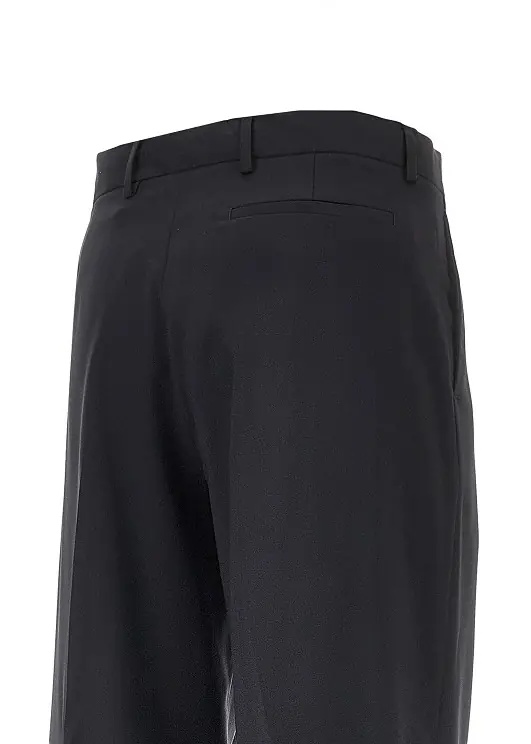 Pantaloni 'Orazio' wool pants with dart - Img 4