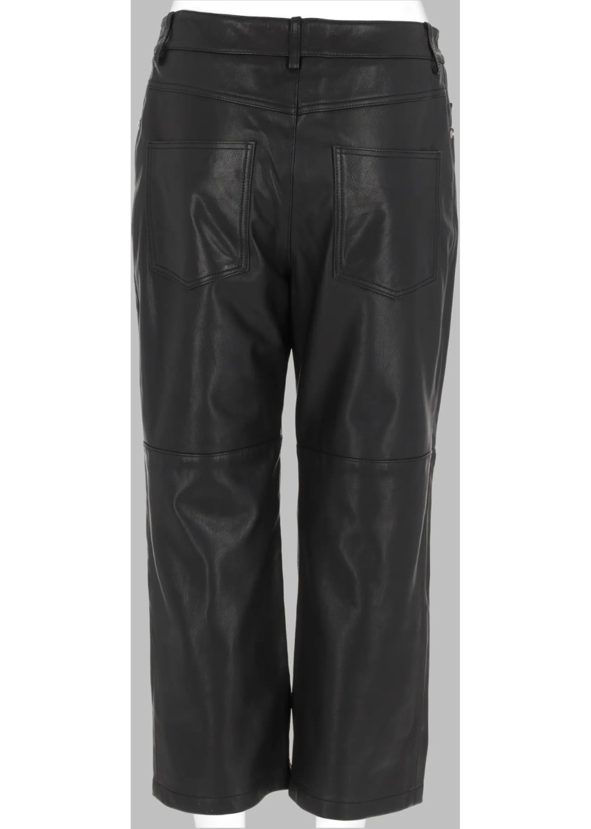 Pantaloni Pantalone In Similpelle - Img 2