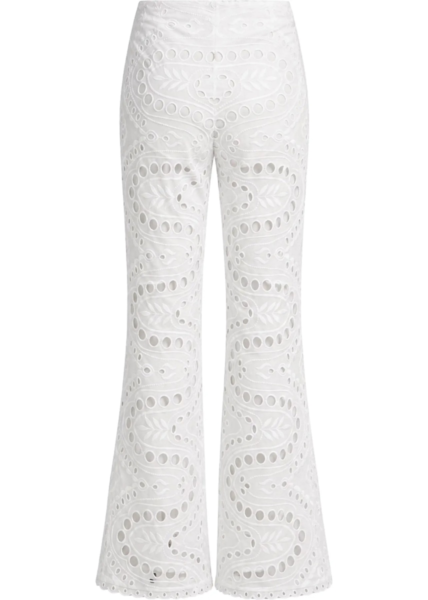 Pantaloni Pantalone "Stern" Con Motivo Traforato - Img 2