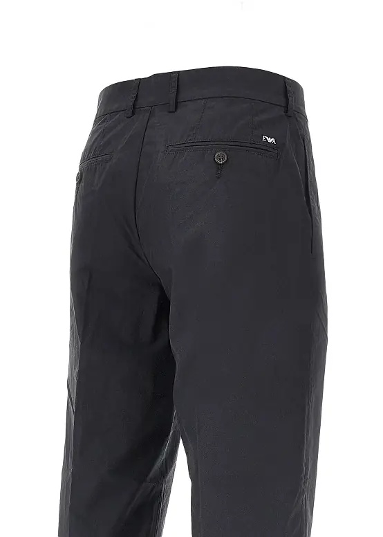 Pantaloni Pima cotton pants with dart - Img 4
