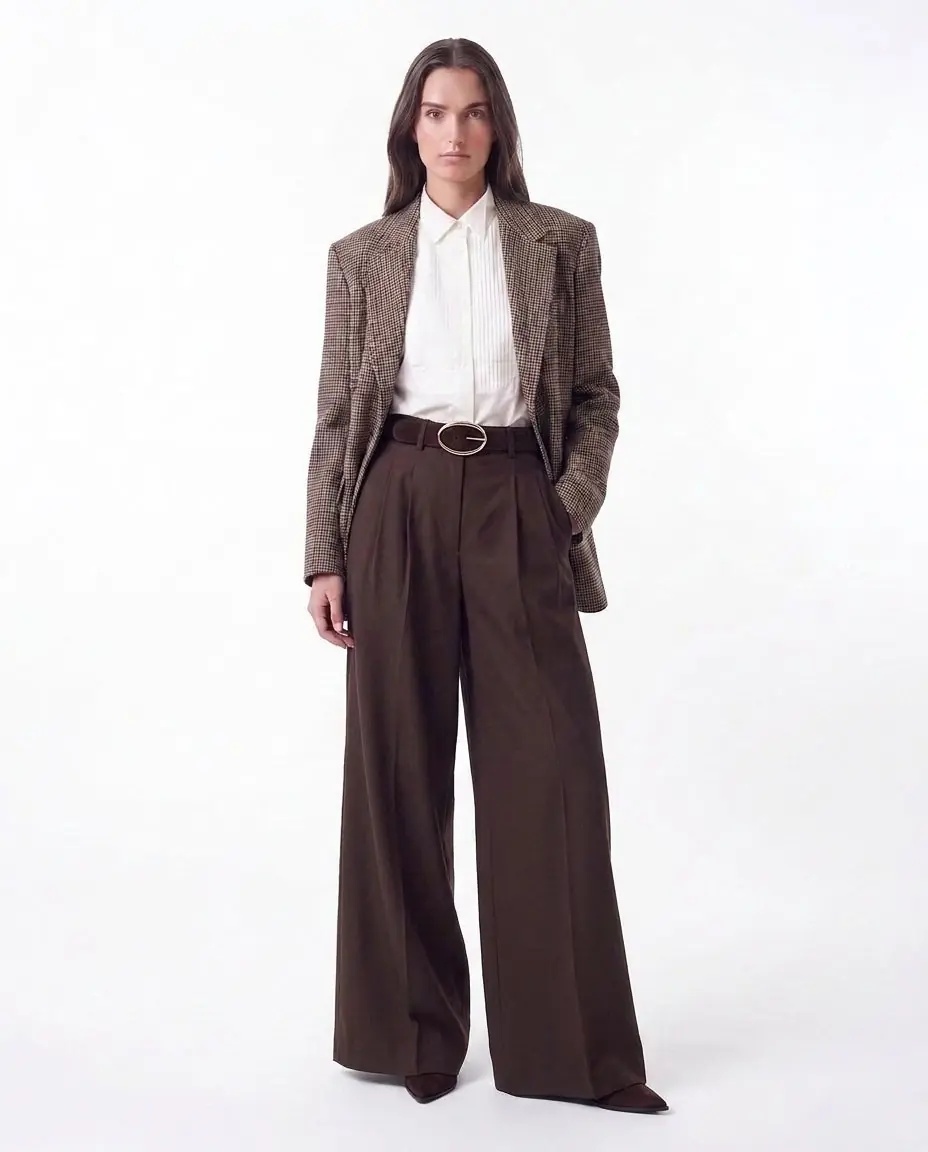 Pantaloni Pleated pants 'Frankie' - Img 3