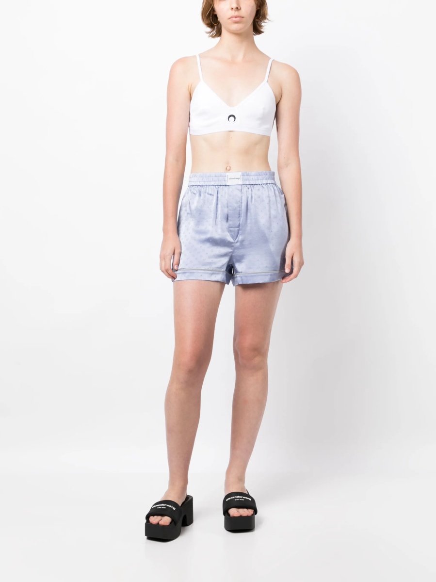 Pantaloni scurti Alexander Wang violet - Img 2