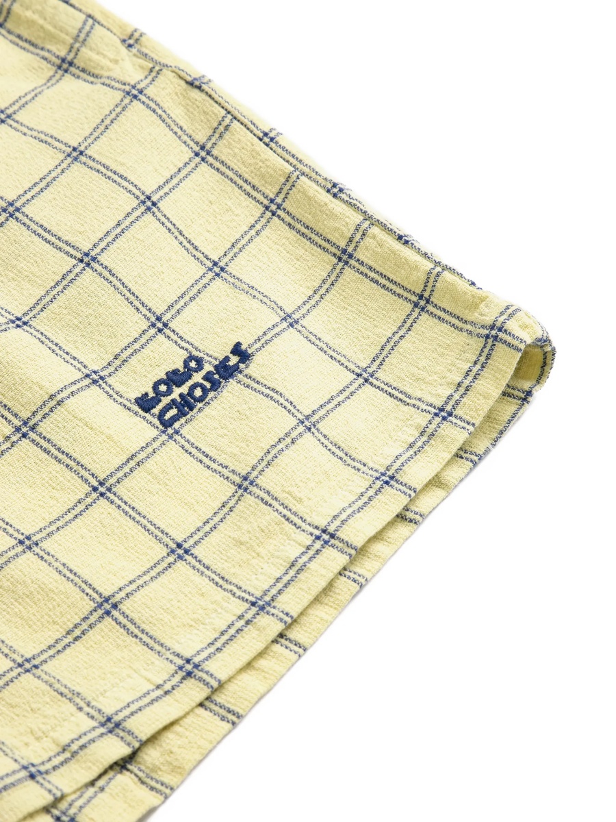 Pantaloni scurti Bobo Choses galbeni - Img 2
