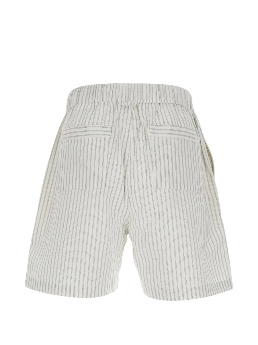 Pantaloni scurti Coor gri din bumbac - Img 4