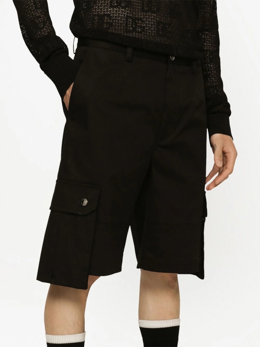 Pantaloni scurti Dolce &amp; Gabbana negri - Img 5