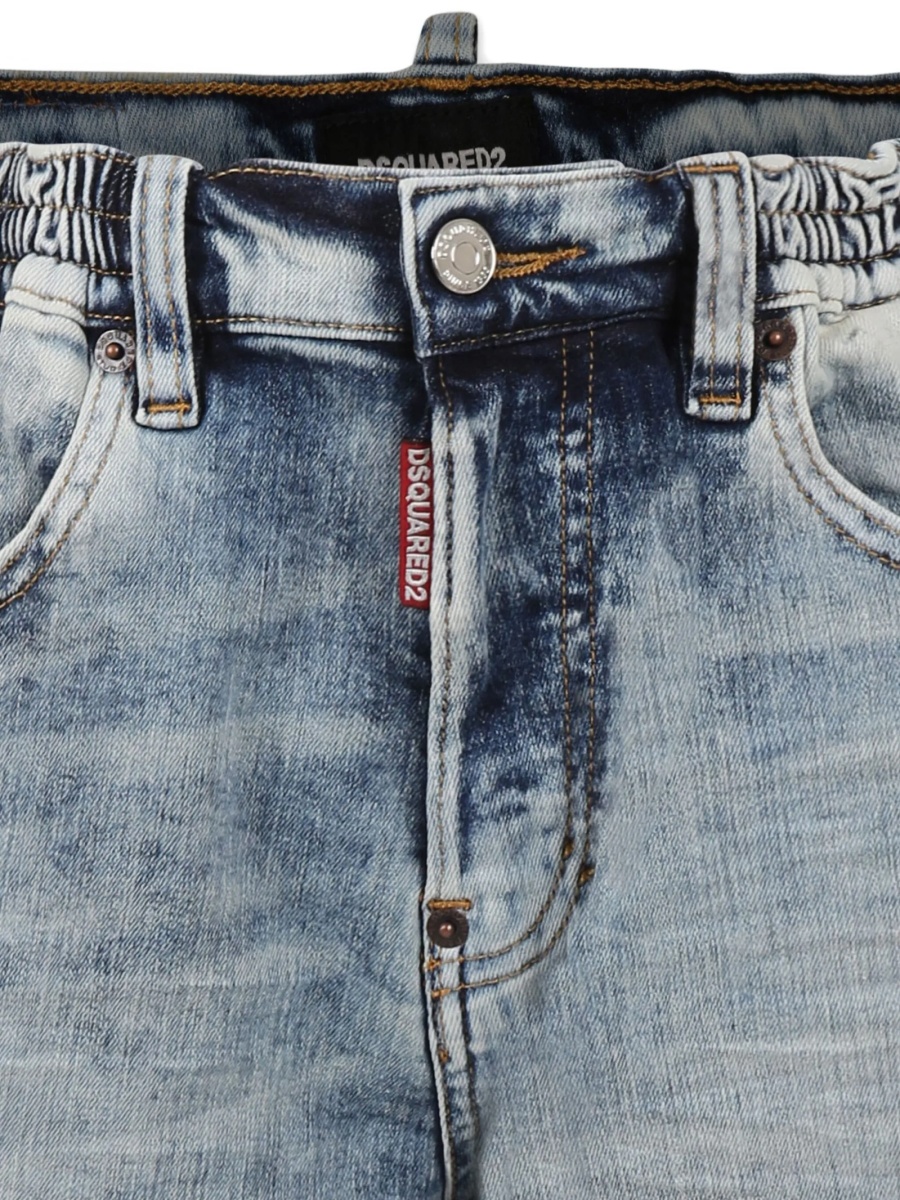 Pantaloni scurti DSQUARED2 albastri - Img 3