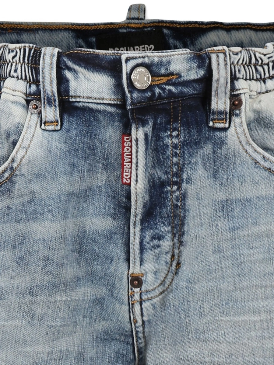 Pantaloni scurti DSQUARED2 albastri - Img 3
