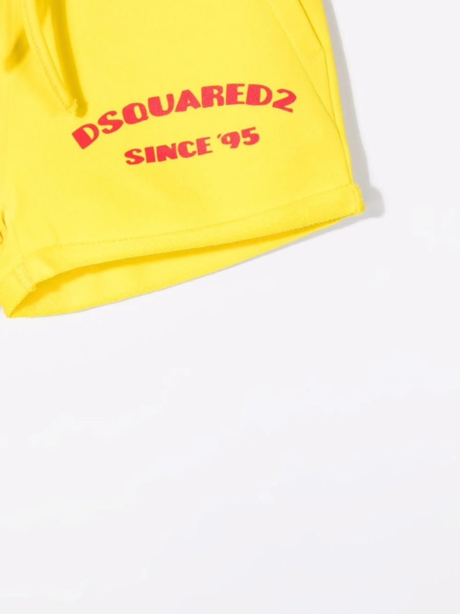 Pantaloni scurti DSQUARED2 galbeni - Img 3