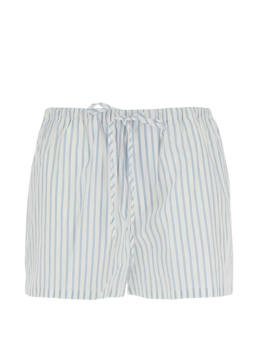 Pantaloni scurti DUNST albastri din bumbac - Img 6
