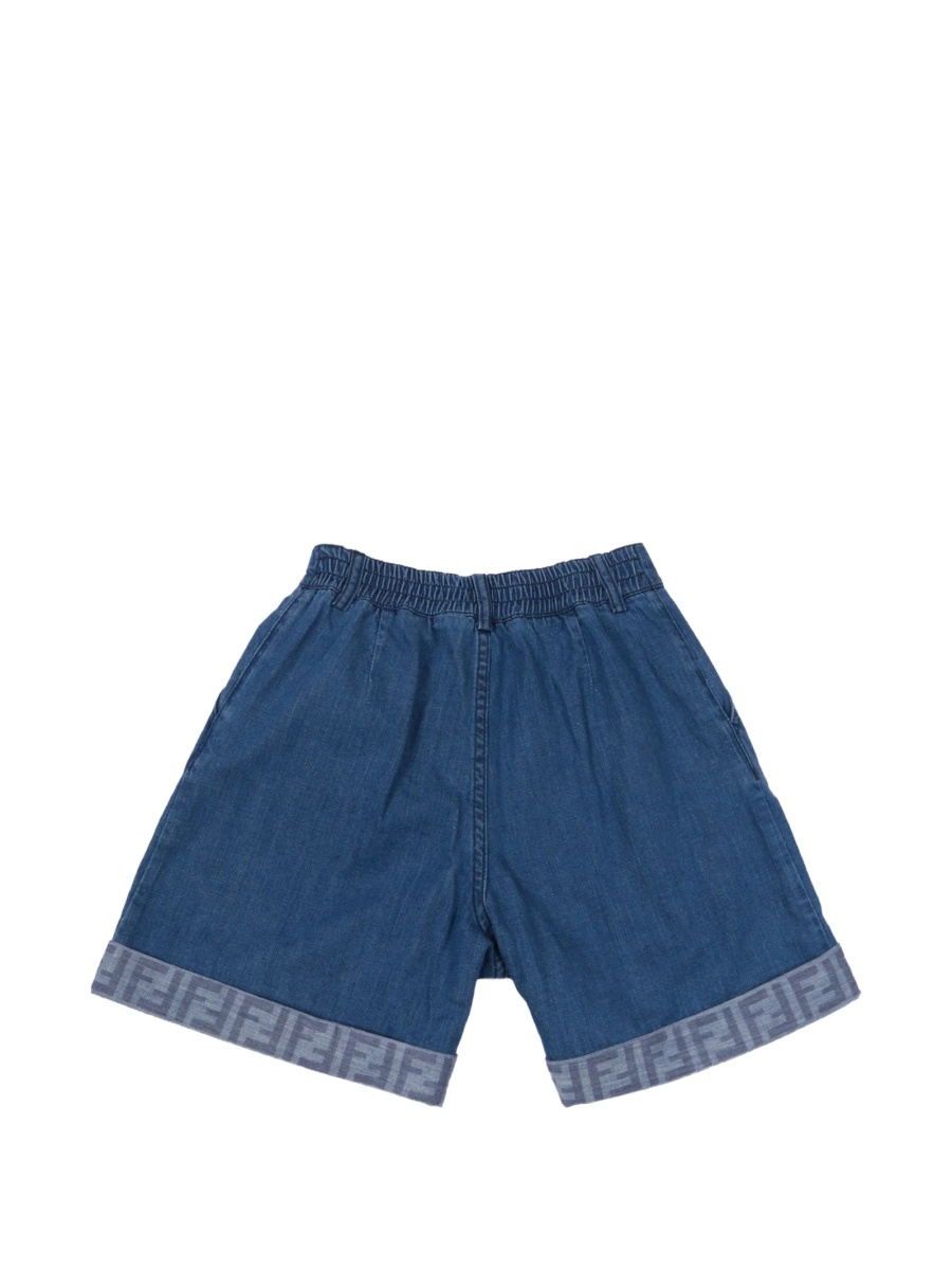 Pantaloni scurti Fendi albastri - Img 2