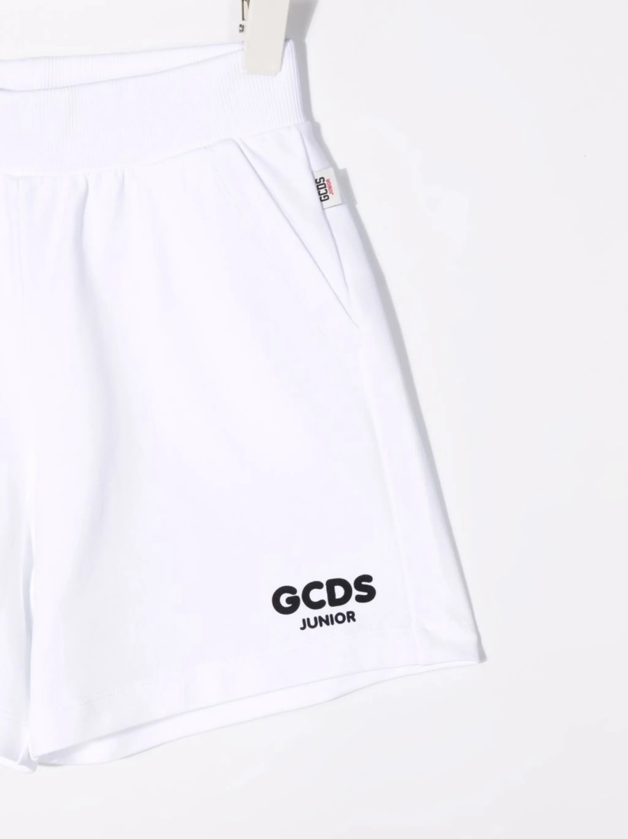Pantaloni scurti GCDS albi - Img 3