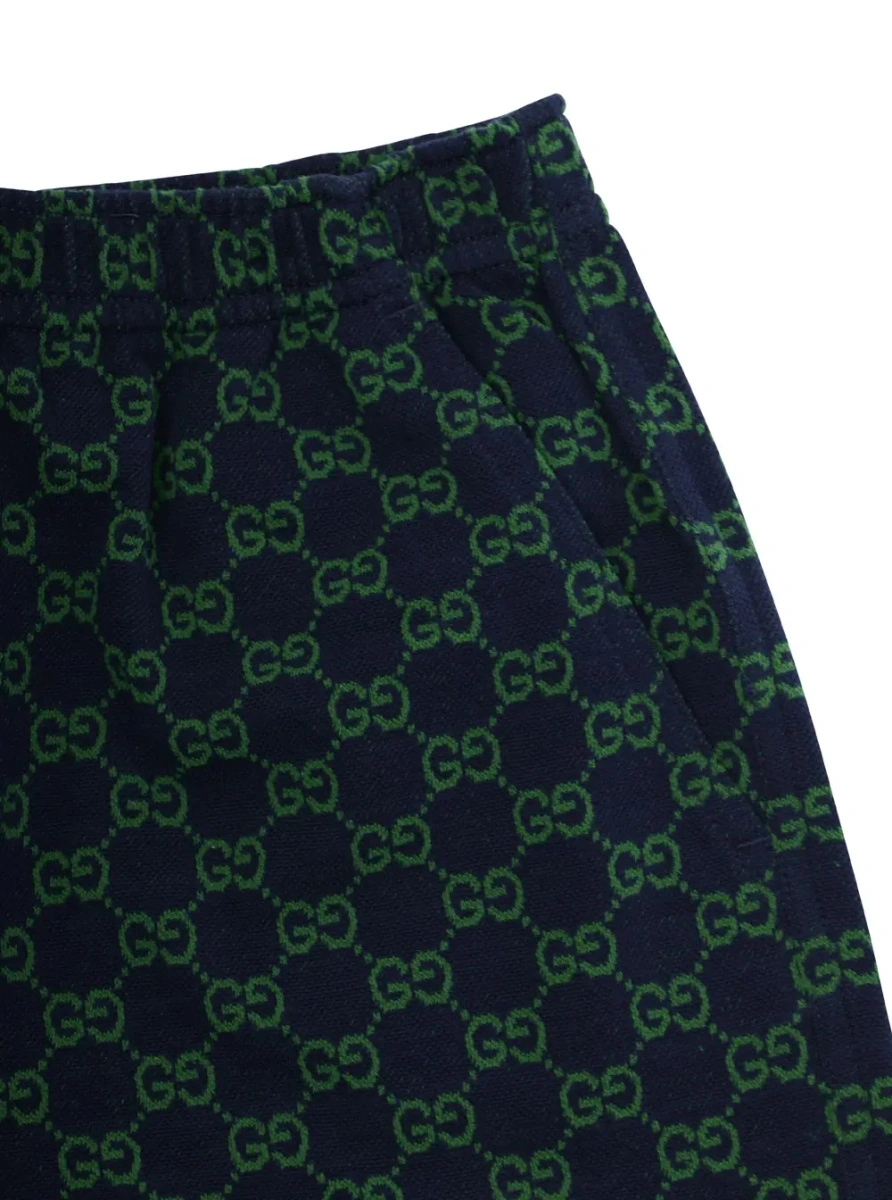 Pantaloni scurti Gucci albastri - Img 3