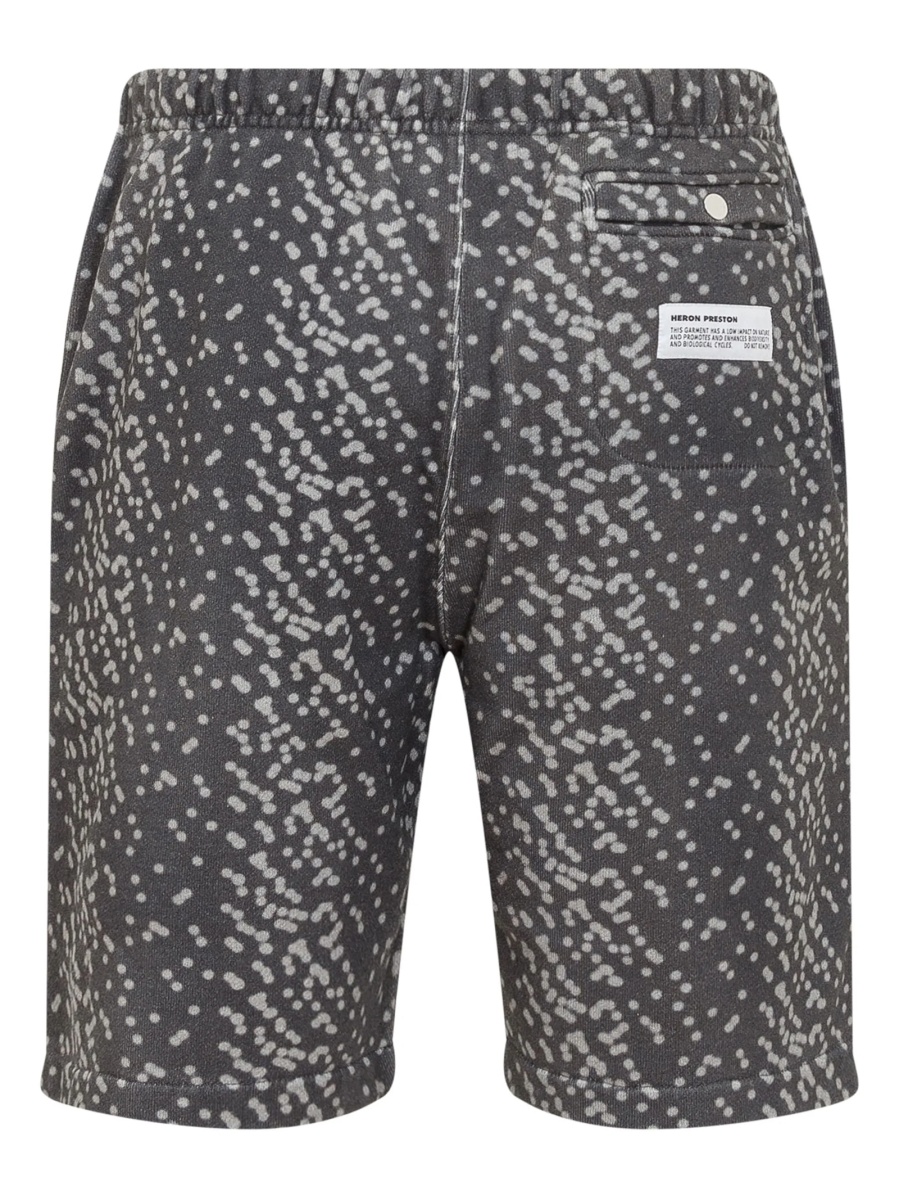 Pantaloni scurti Heron Preston negri - Img 2