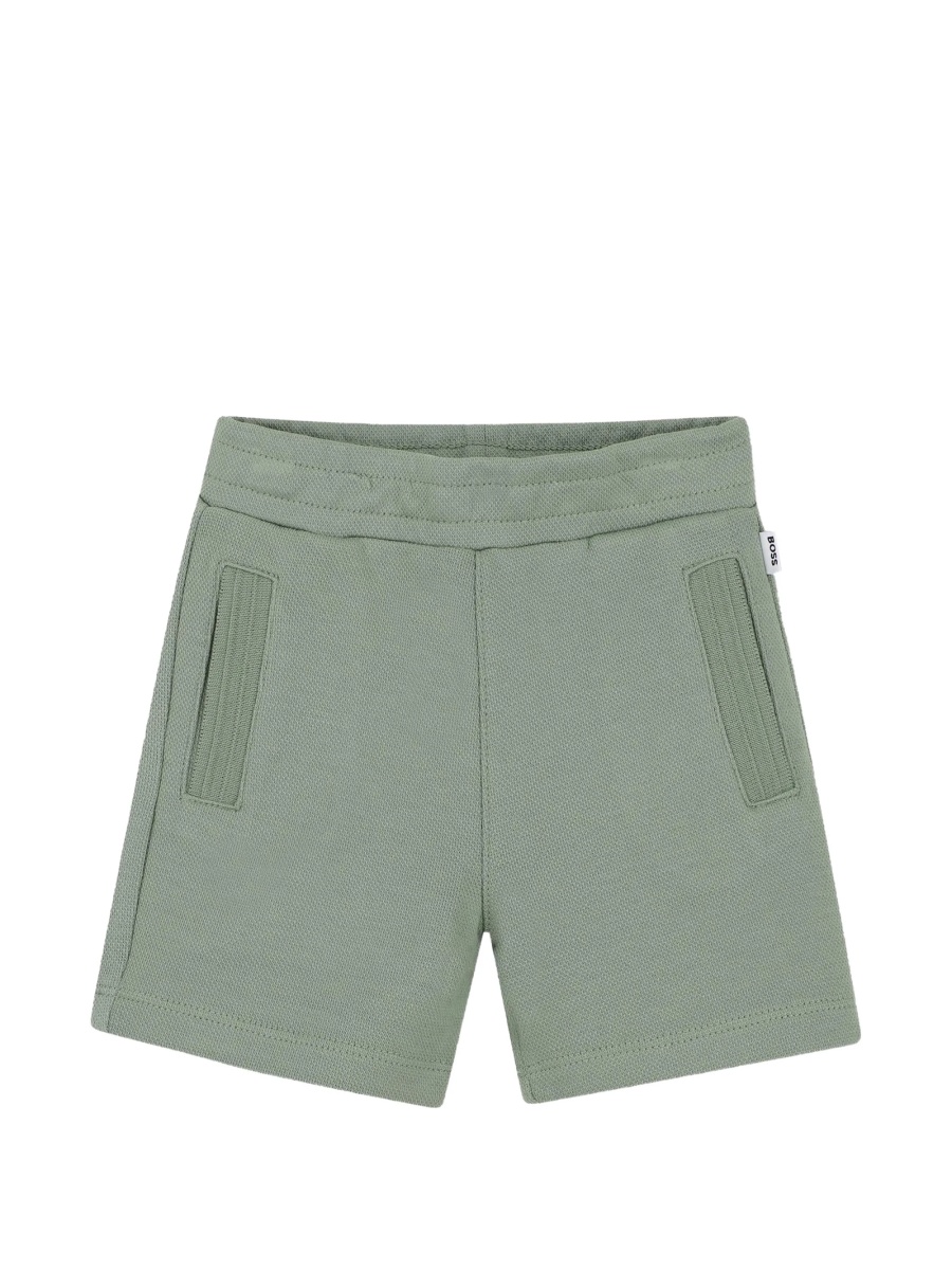 Pantaloni scurti Hugo Boss albi - Img 3