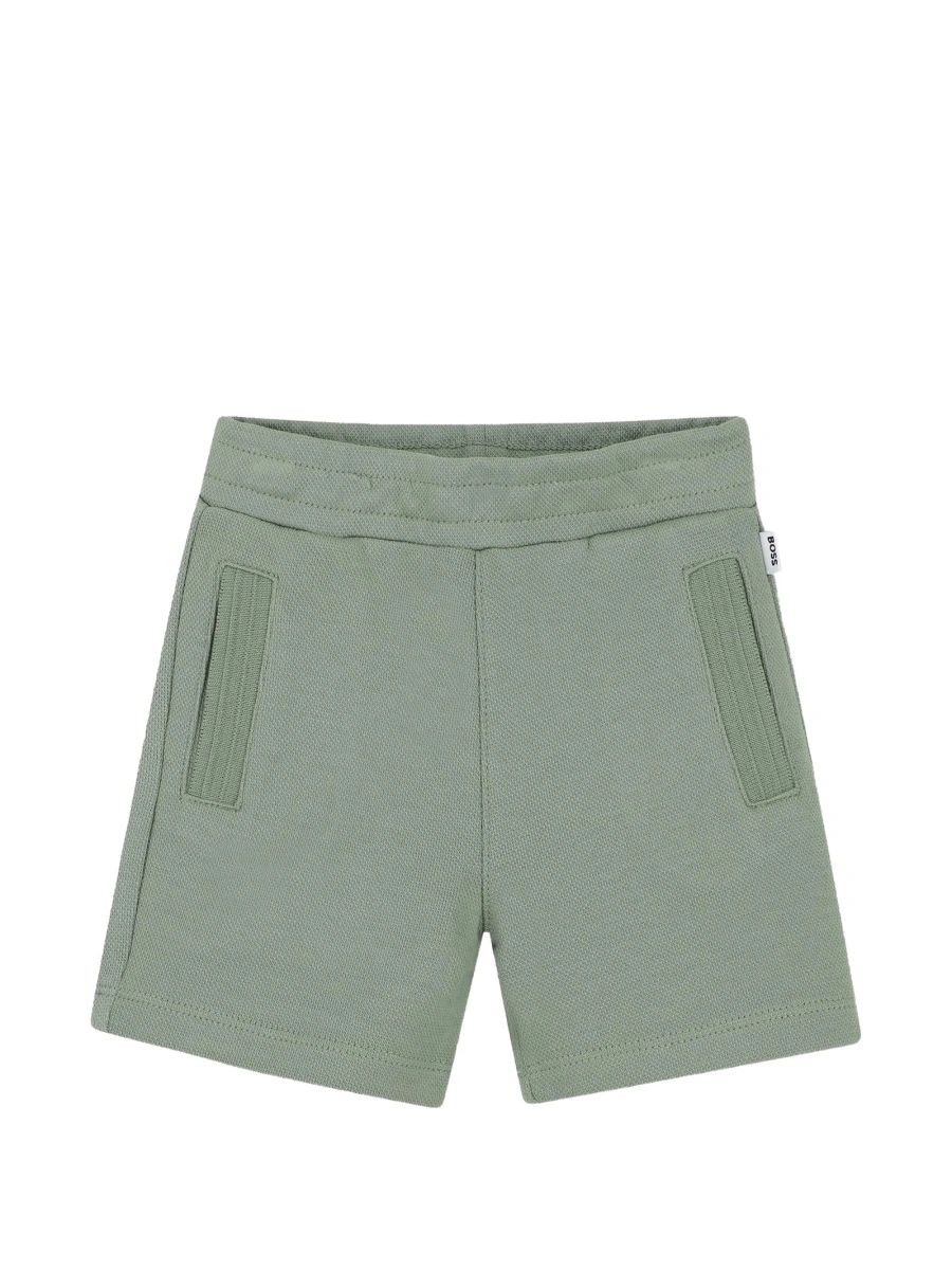 Pantaloni scurti Hugo Boss albi - Img 3