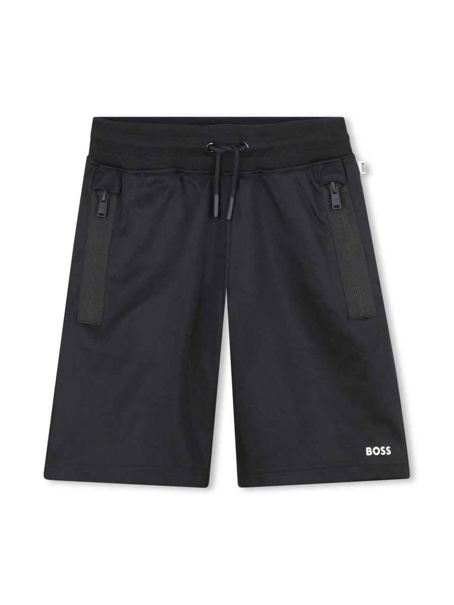Pantaloni scurti Hugo Boss negri - Img 3