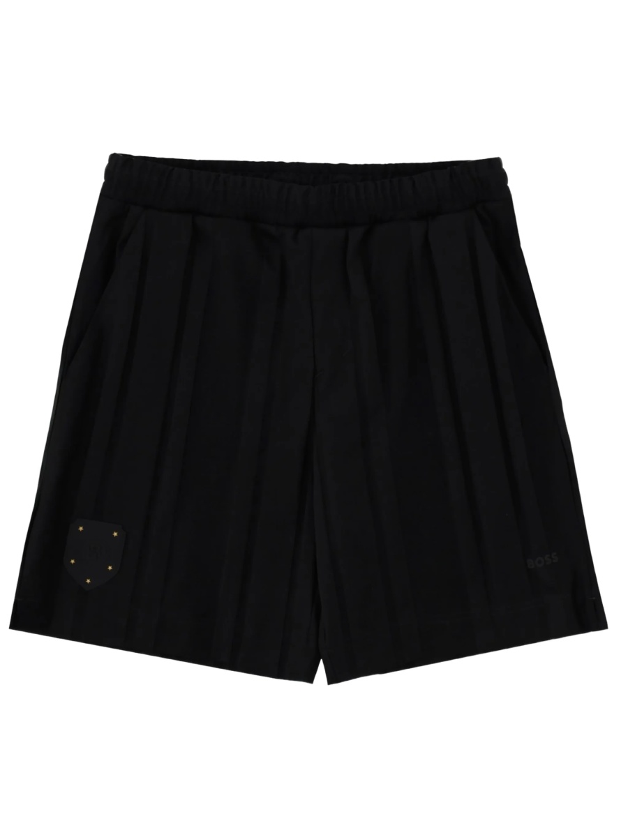 Pantaloni scurti Hugo Boss negri - Img 2