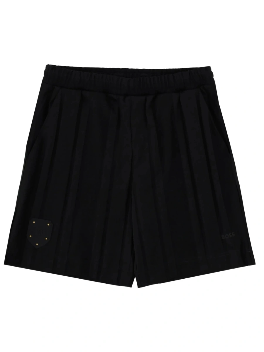 Pantaloni scurti Hugo Boss negri - Img 2