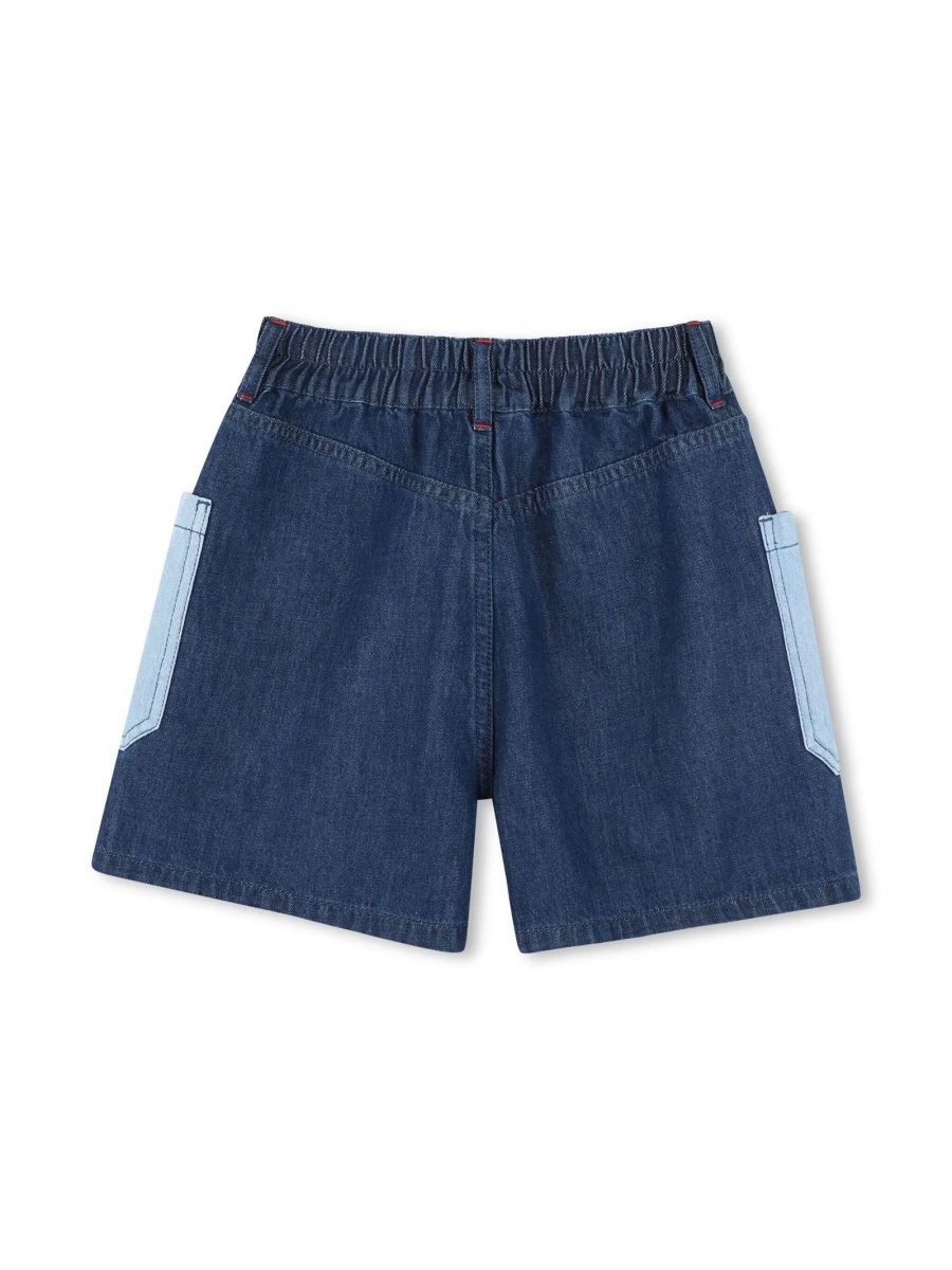 Pantaloni scurti Kenzo albastri - Img 2