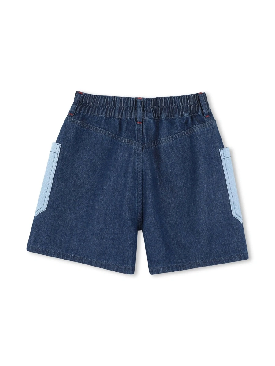Pantaloni scurti Kenzo albastri - Img 2