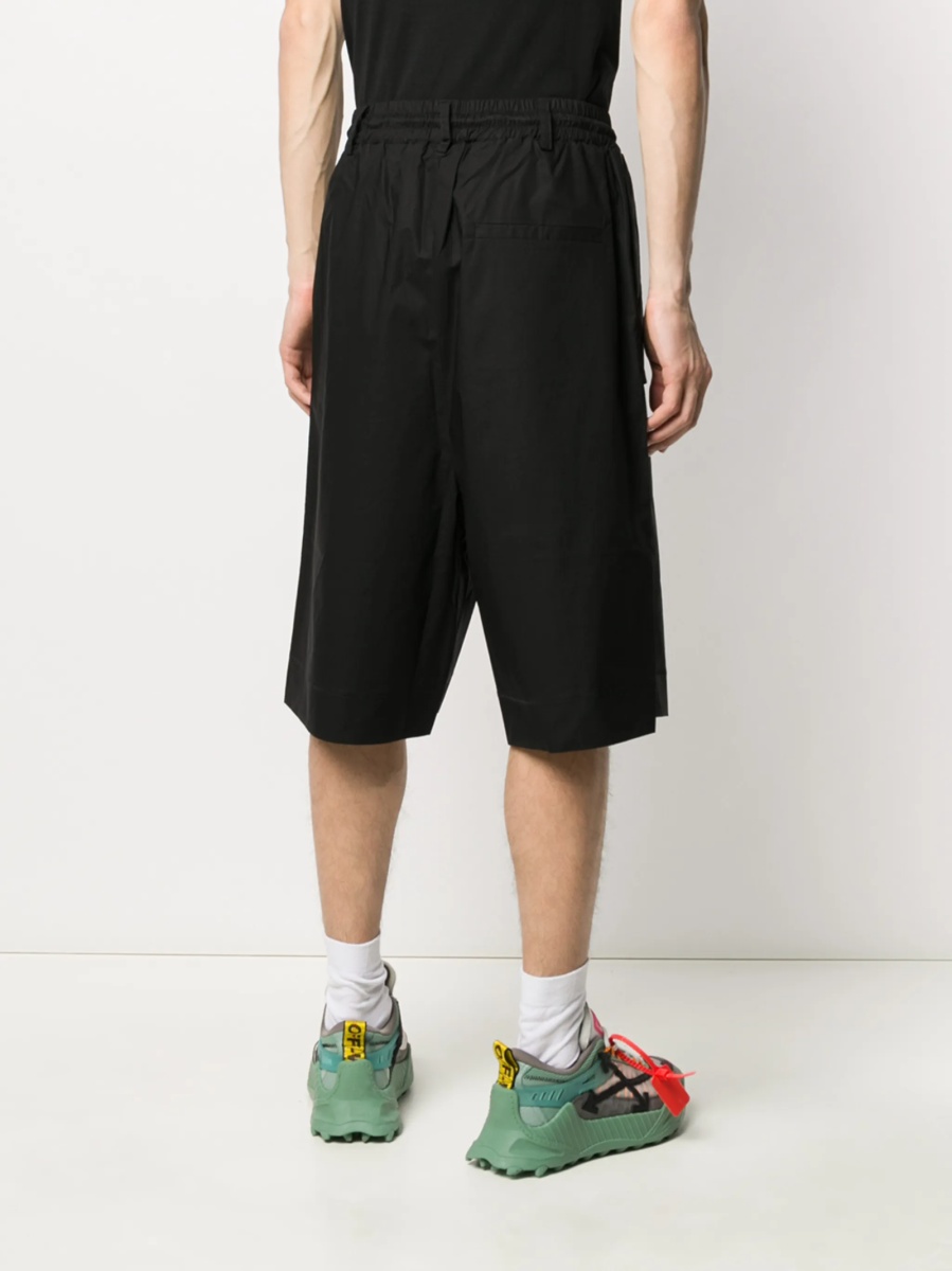 Pantaloni scurti Marcelo Burlon negri - Img 4