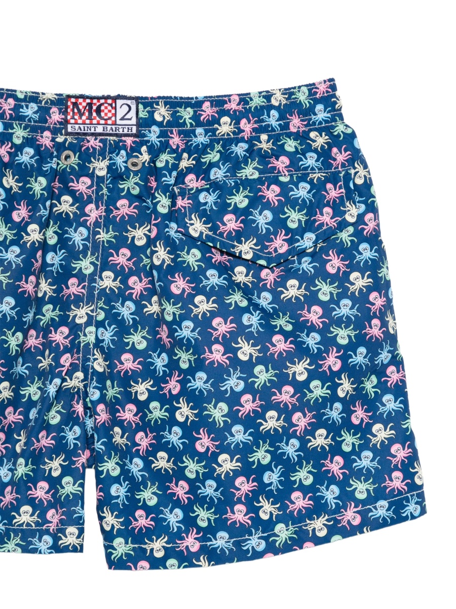 Pantaloni scurti Mc2 Saint Barth albastri - Img 4