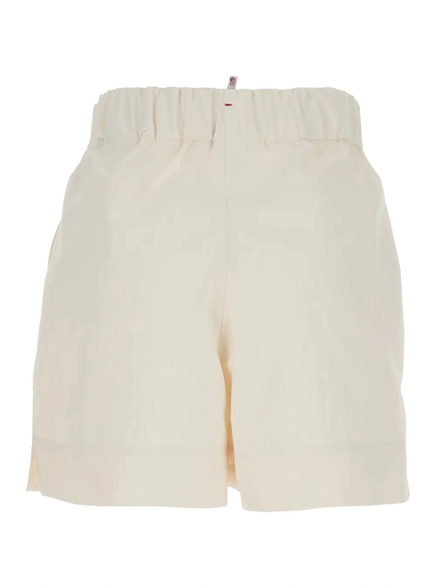 Pantaloni scurti Moncler Grenoble albi - Img 2
