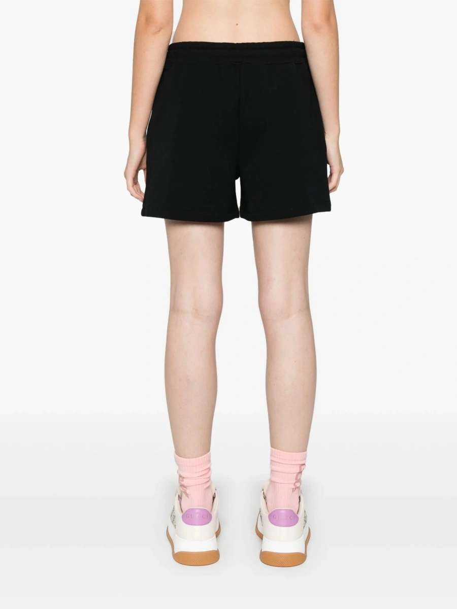 Pantaloni scurti Moschino negri - Img 4