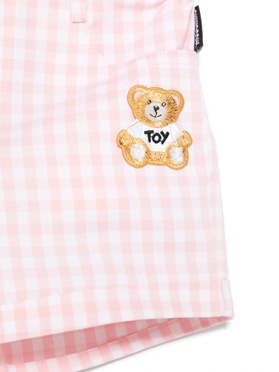 Pantaloni scurti Moschino roz - Img 3
