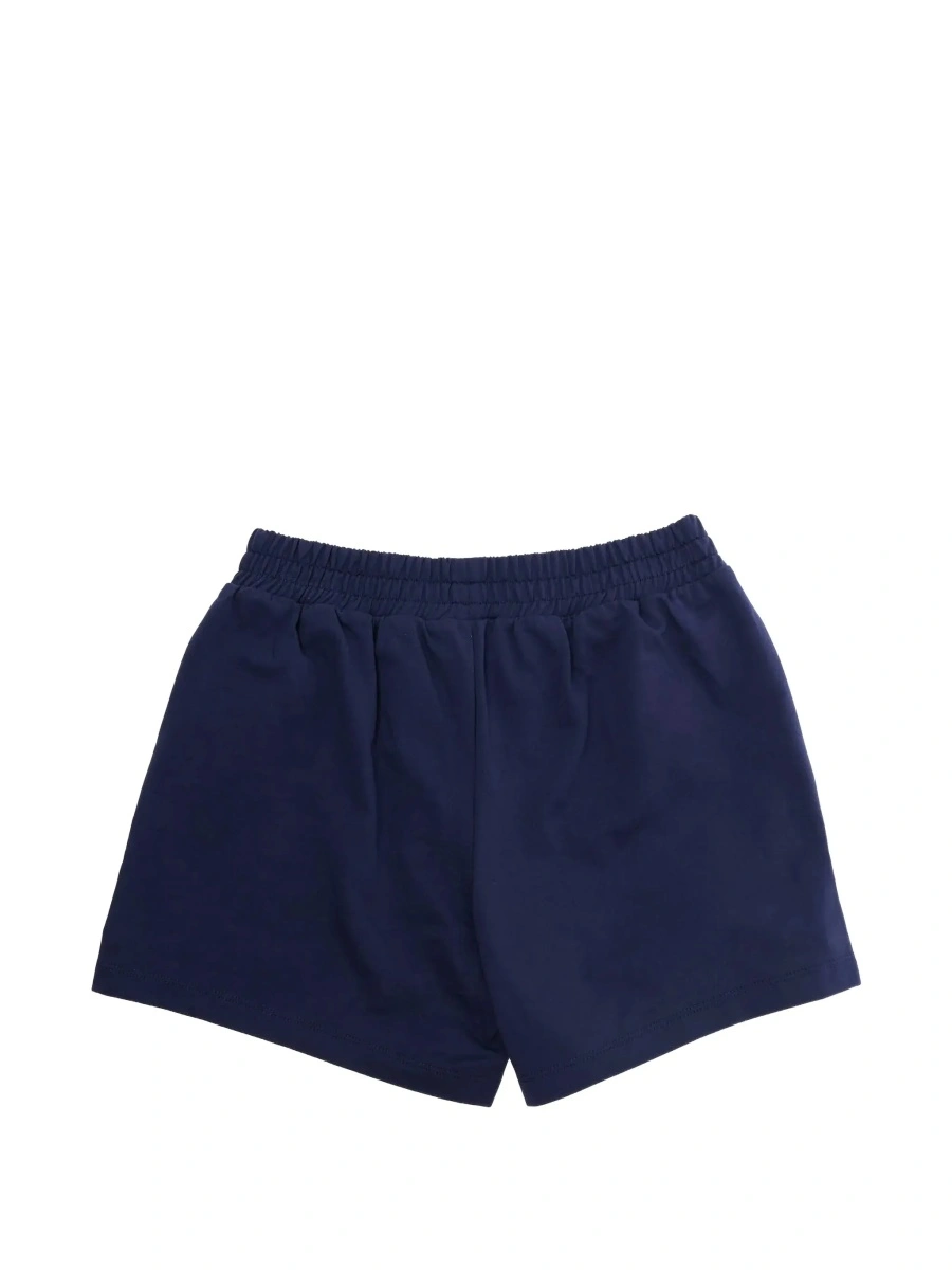 Pantaloni scurti MoschinoS albastri din bumbac - Img 4