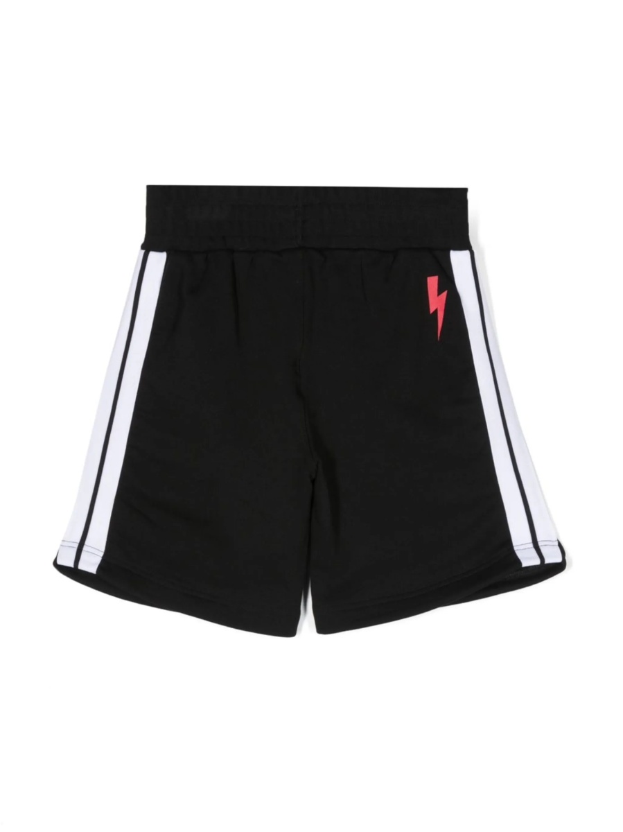 Pantaloni scurti Neil Barrett negri - Img 2