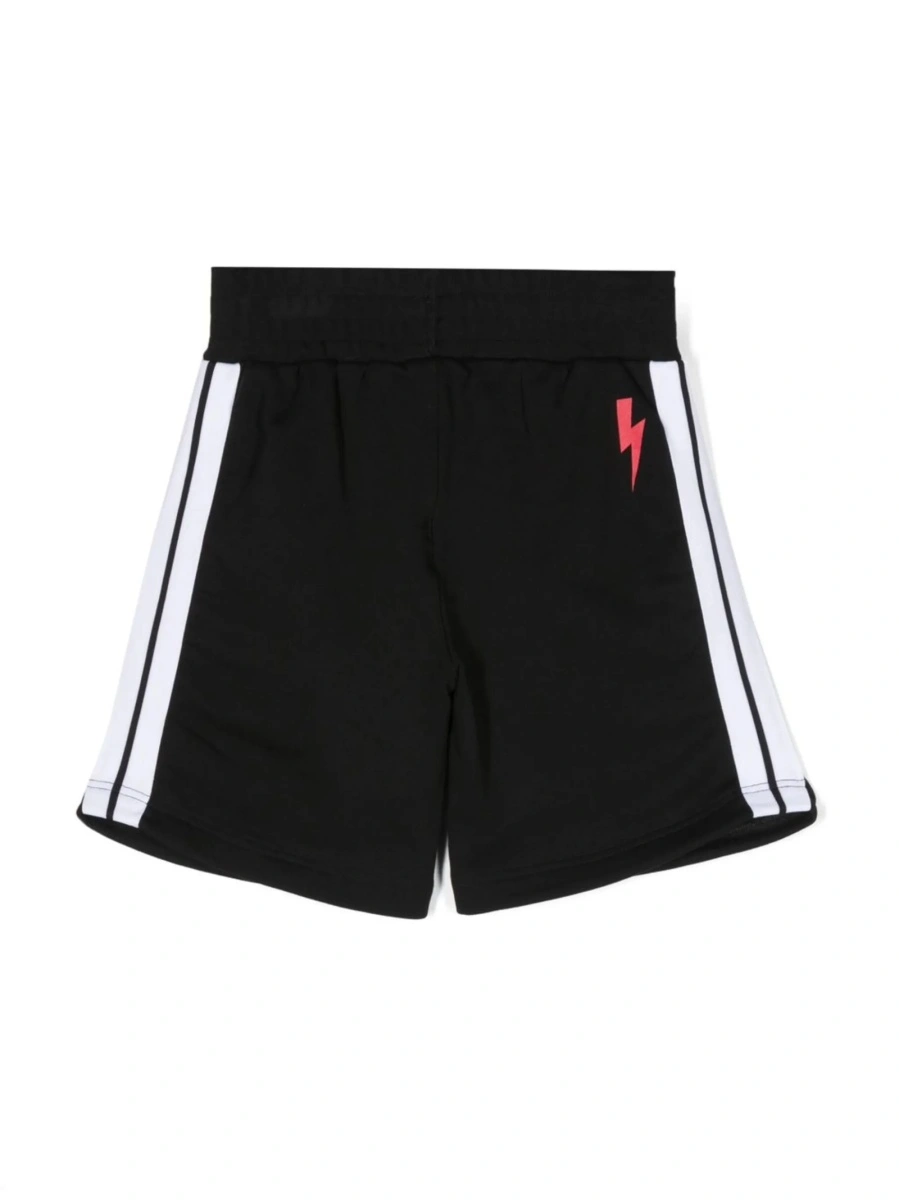 Pantaloni scurti Neil Barrett negri - Img 2