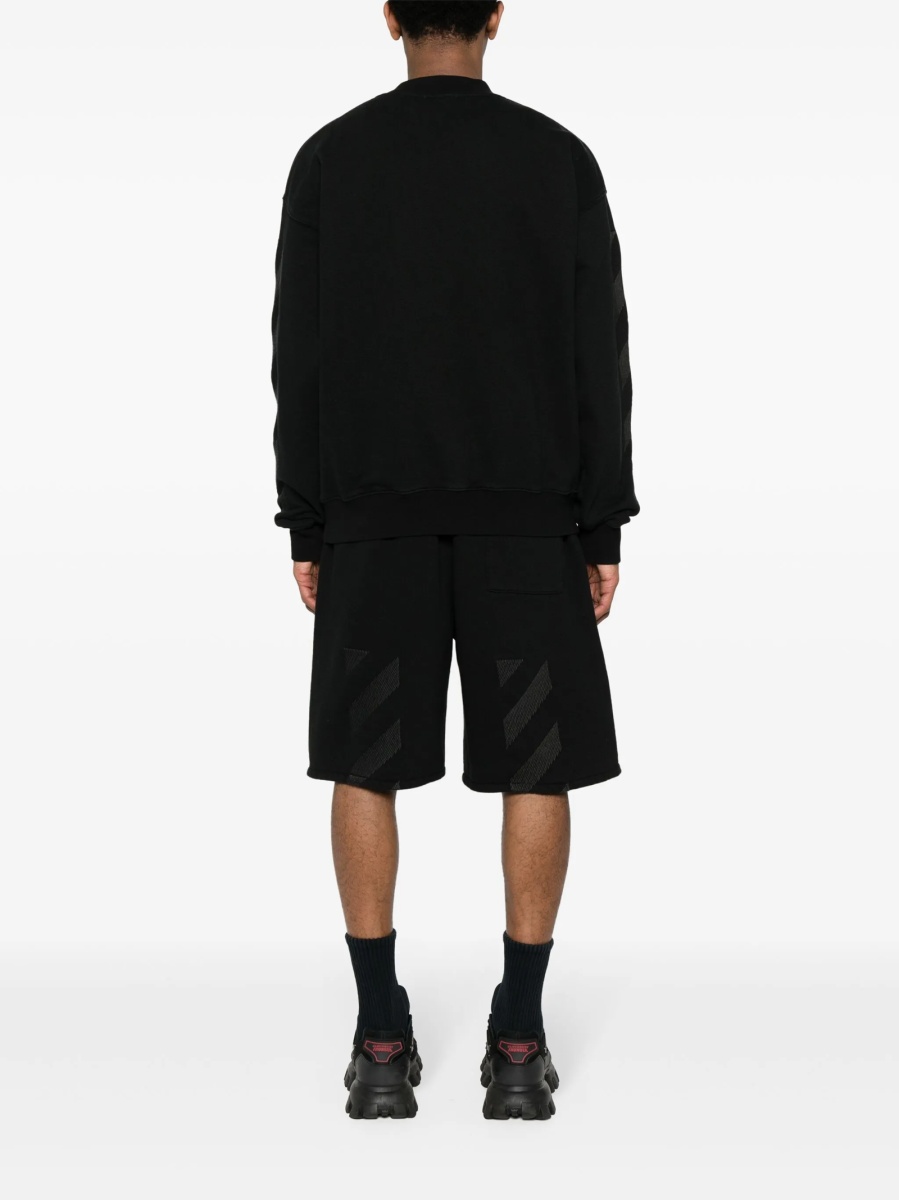 Pantaloni scurti Off-White negri - Img 2