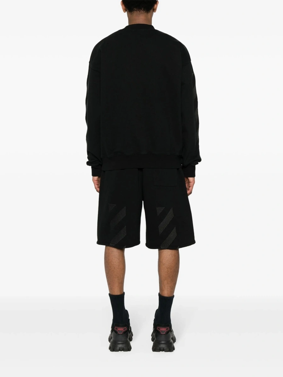 Pantaloni scurti Off-White negri - Img 2
