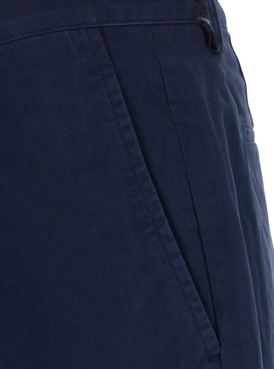 Pantaloni scurti Ralph Lauren albastri din bumbac - Img 3