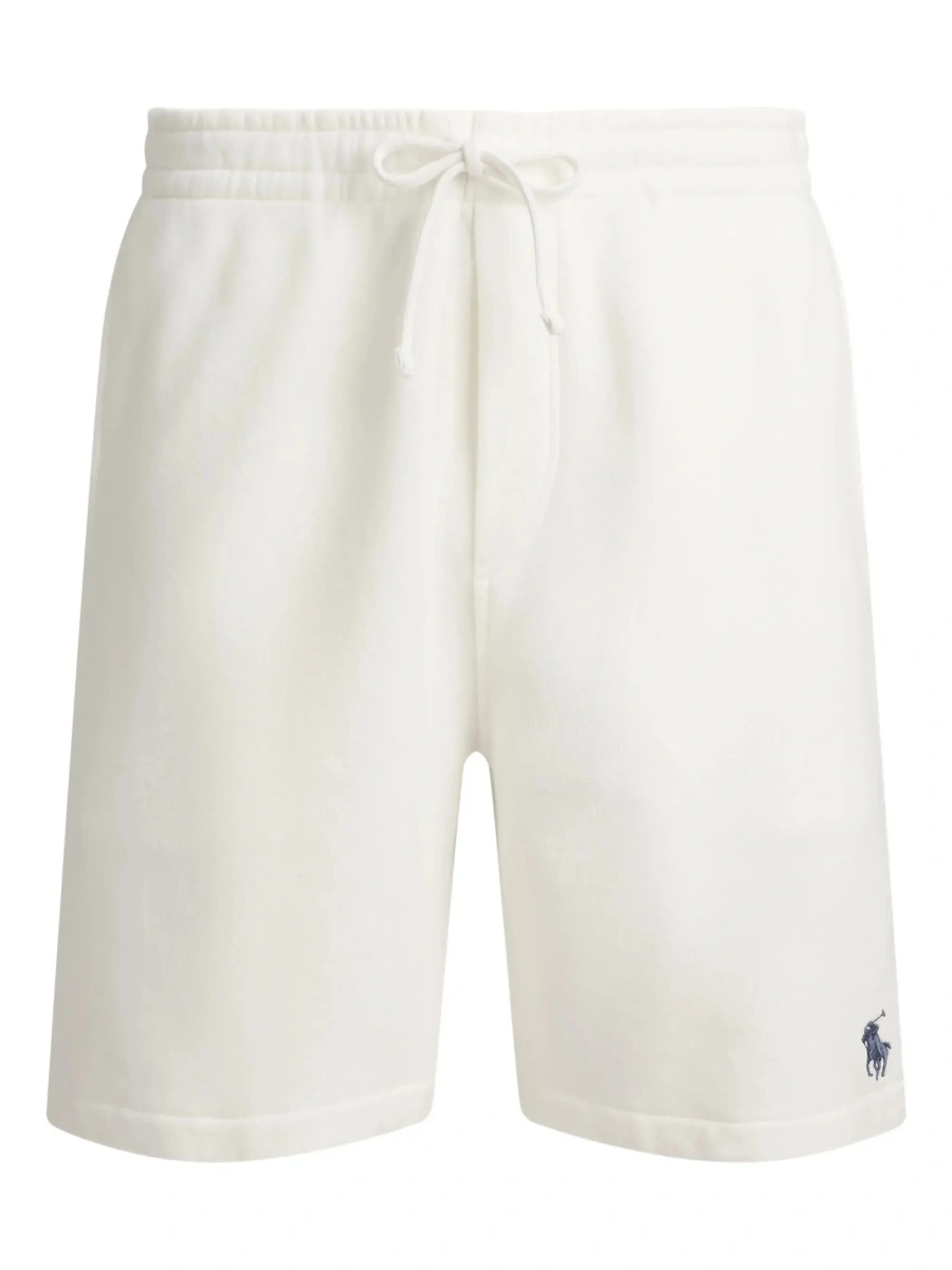 Pantaloni scurti Ralph Lauren albi din bumbac - Img 7