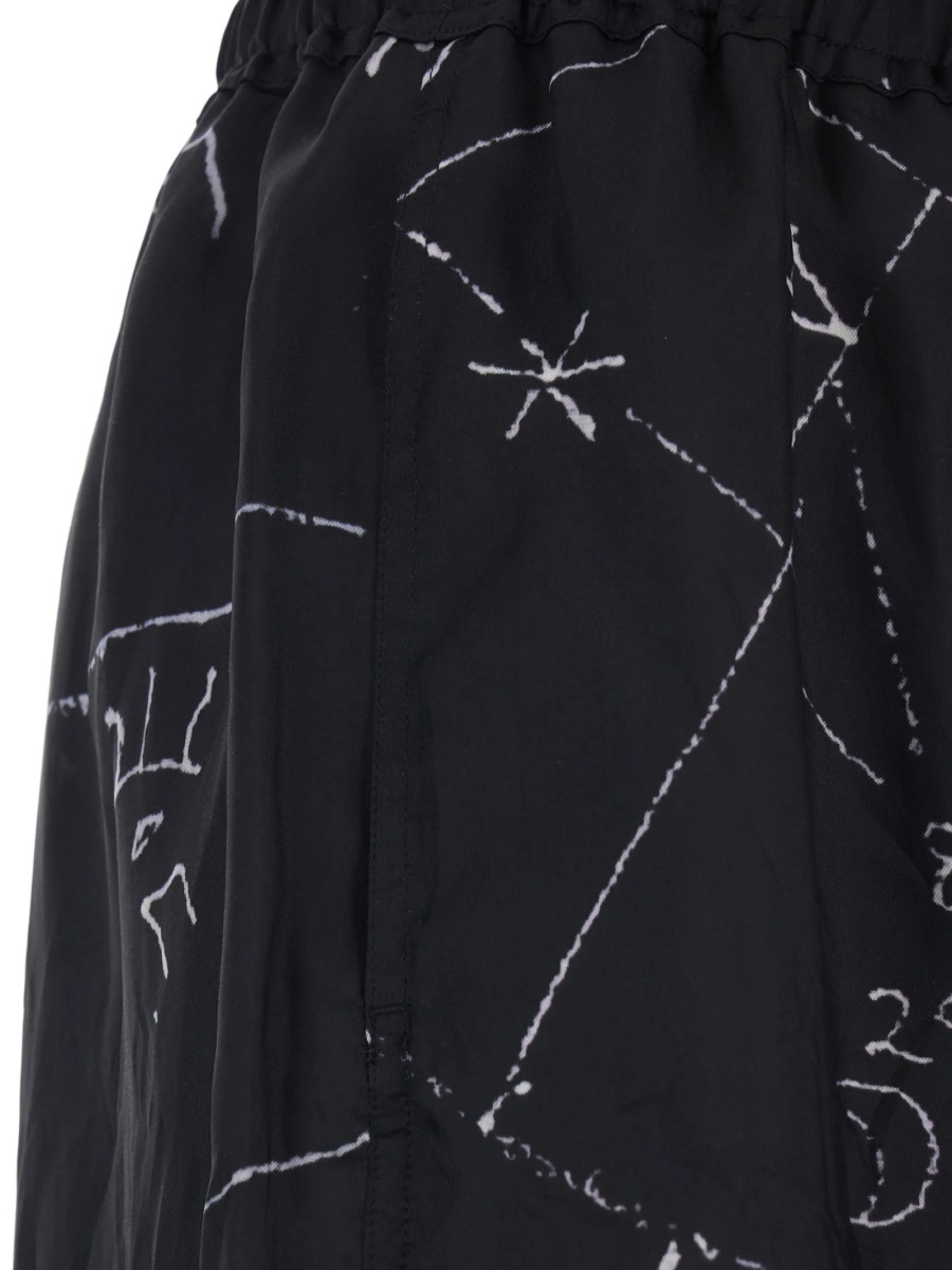 Pantaloni scurti Rick Owens negri - Img 3