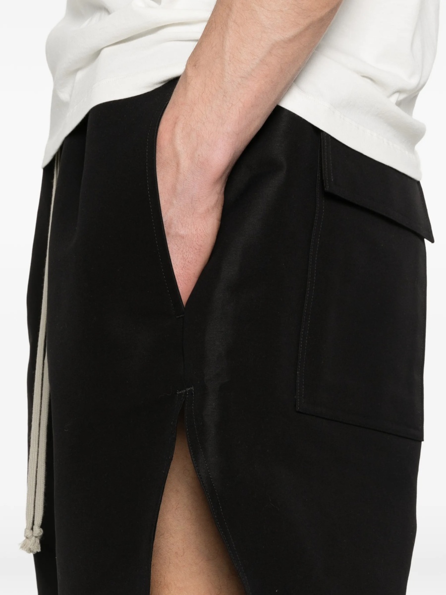 Pantaloni scurti Rick Owens negri - Img 5