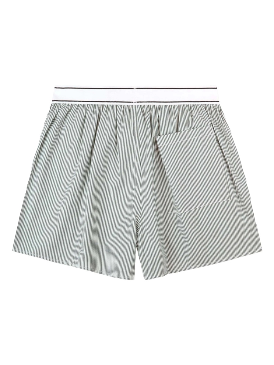 Pantaloni scurti SPORTY &amp; RICH albi - Img 2