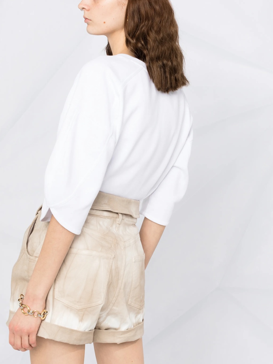 Pantaloni scurti Stella McCartney neutri - Img 5