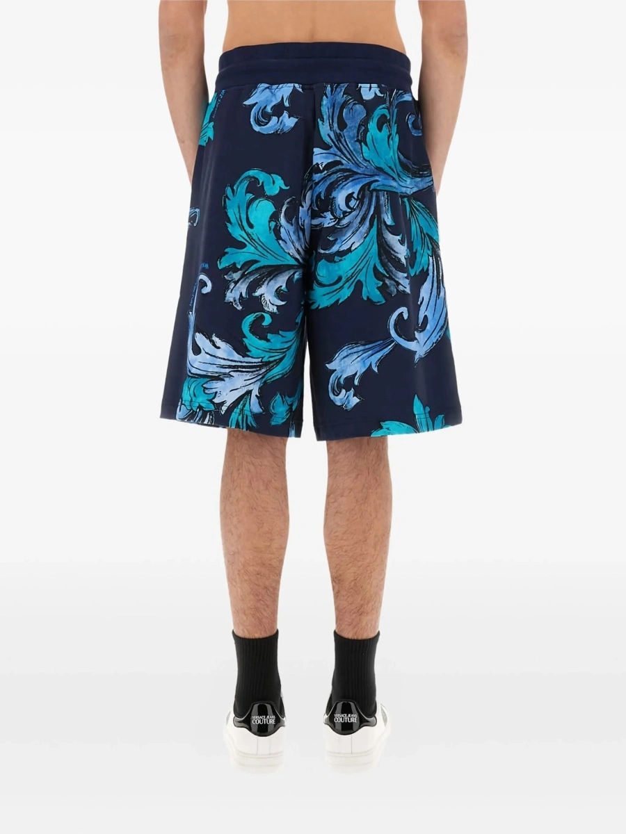 Pantaloni scurti Versace Jeans Couture albastri - Img 3