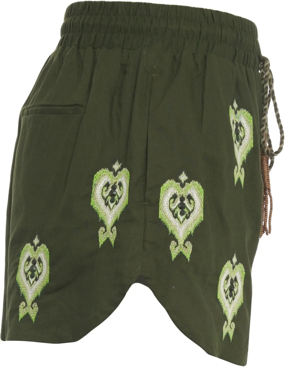 Pantaloni Shorts with embroideries - Img 3